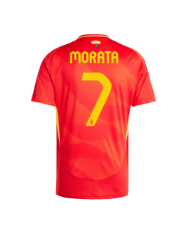 [Super Replica] MORATA #7 Spain Home Jersey Euro 2024