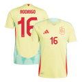 RODRIGO #16 Spain Away Jersey Player Version Euro 2024