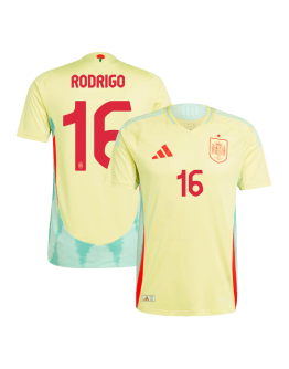 RODRIGO #16 Spain Away Jersey Player Version Euro 2024