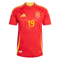 LAMINE YAMAL #19 Spain Home Jersey Player Version Euro 2024