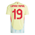 LAMINE YAMAL #19 Spain Away Jersey Euro 2024