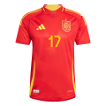 WILLIAMS JR. #17 Spain Home Jersey Player Version Euro 2024