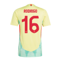 RODRIGO #16 Spain Away Jersey Player Version Euro 2024