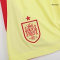 Kids Spain Away Full Jersey Kit Euro 2024