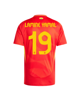 [Super Replica] LAMINE YAMAL #19 Spain Home Jersey Euro 2024