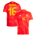 [Supre Replica] RODRIGO #16 Spain Home Jersey Euro 2024