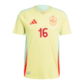 RODRIGO #16 Spain Away Jersey Player Version Euro 2024