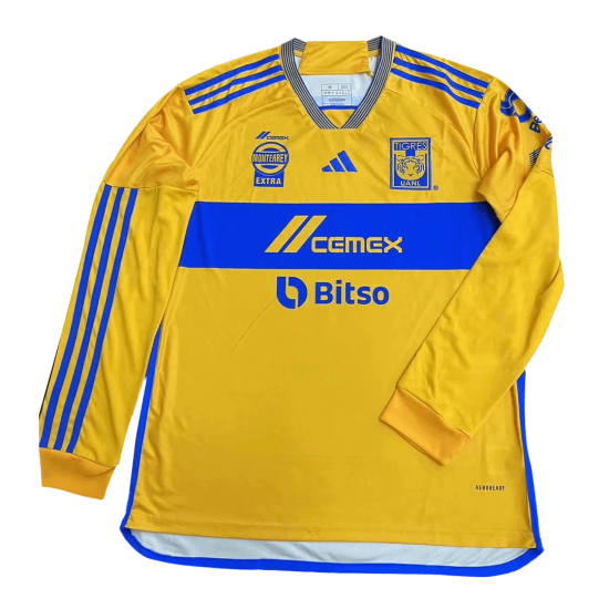 Tigres UANL Home Long Sleeve Jersey 2023/24