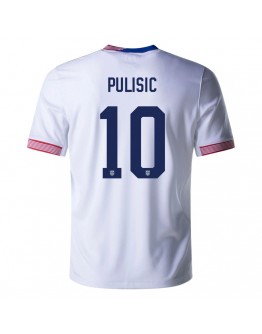 Pulisic #10 USMNT Home Jersey Copa America 2024